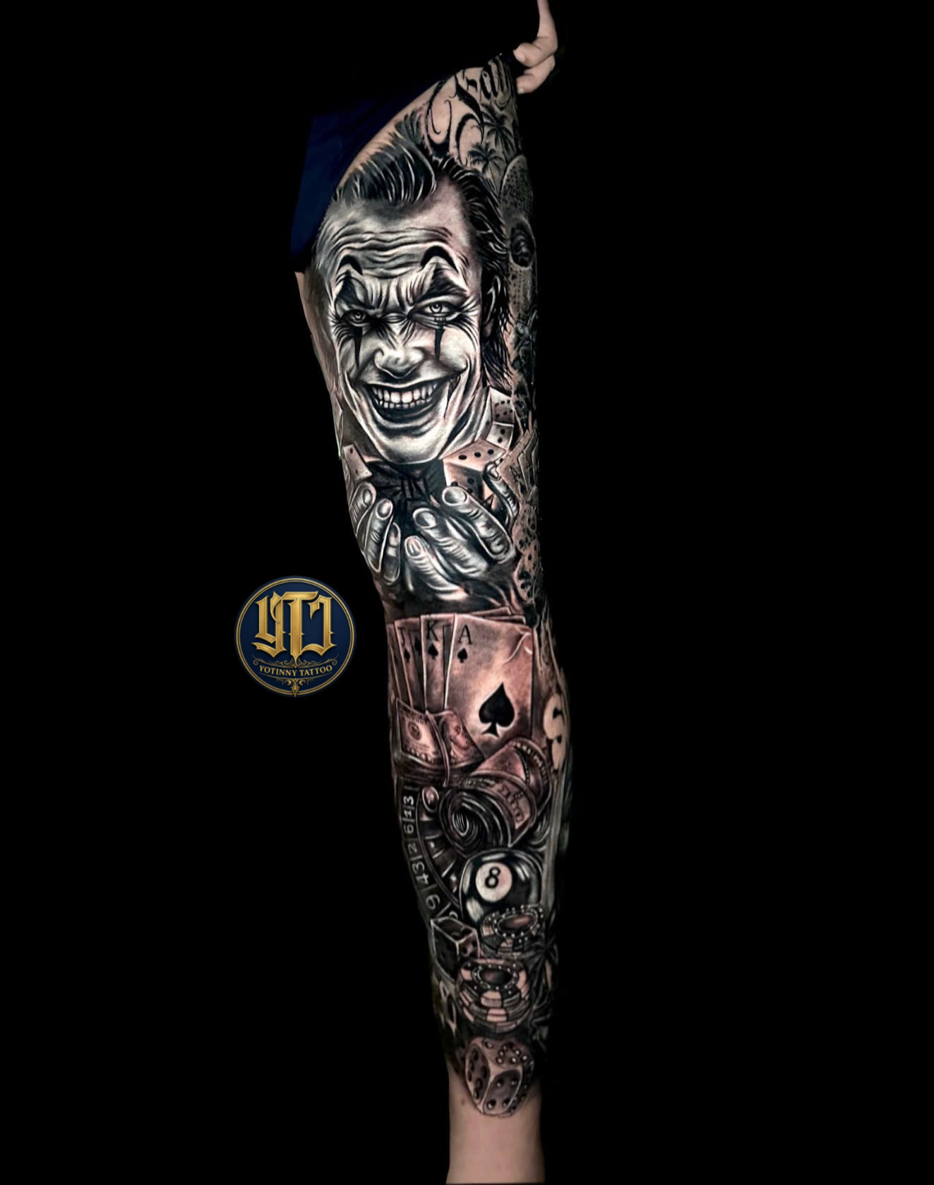 Black Work Tattoo